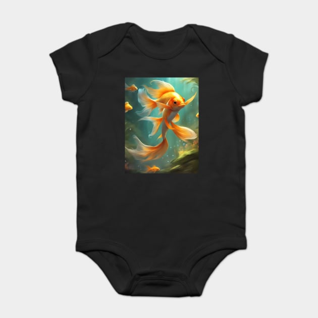 mystic Baby Bodysuit by animegirlnft